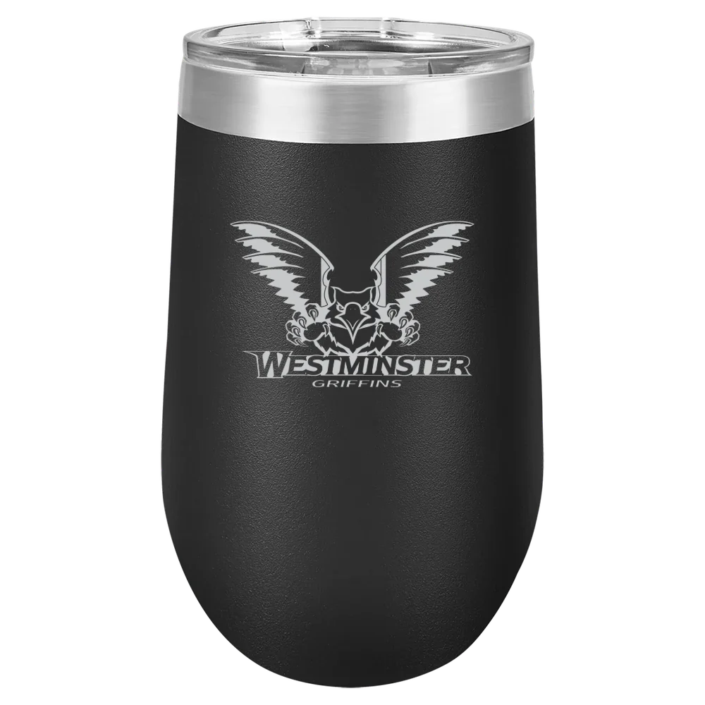 Westminster University (Utah) Polar Camel 16 oz. Stemless Wine Tumbler