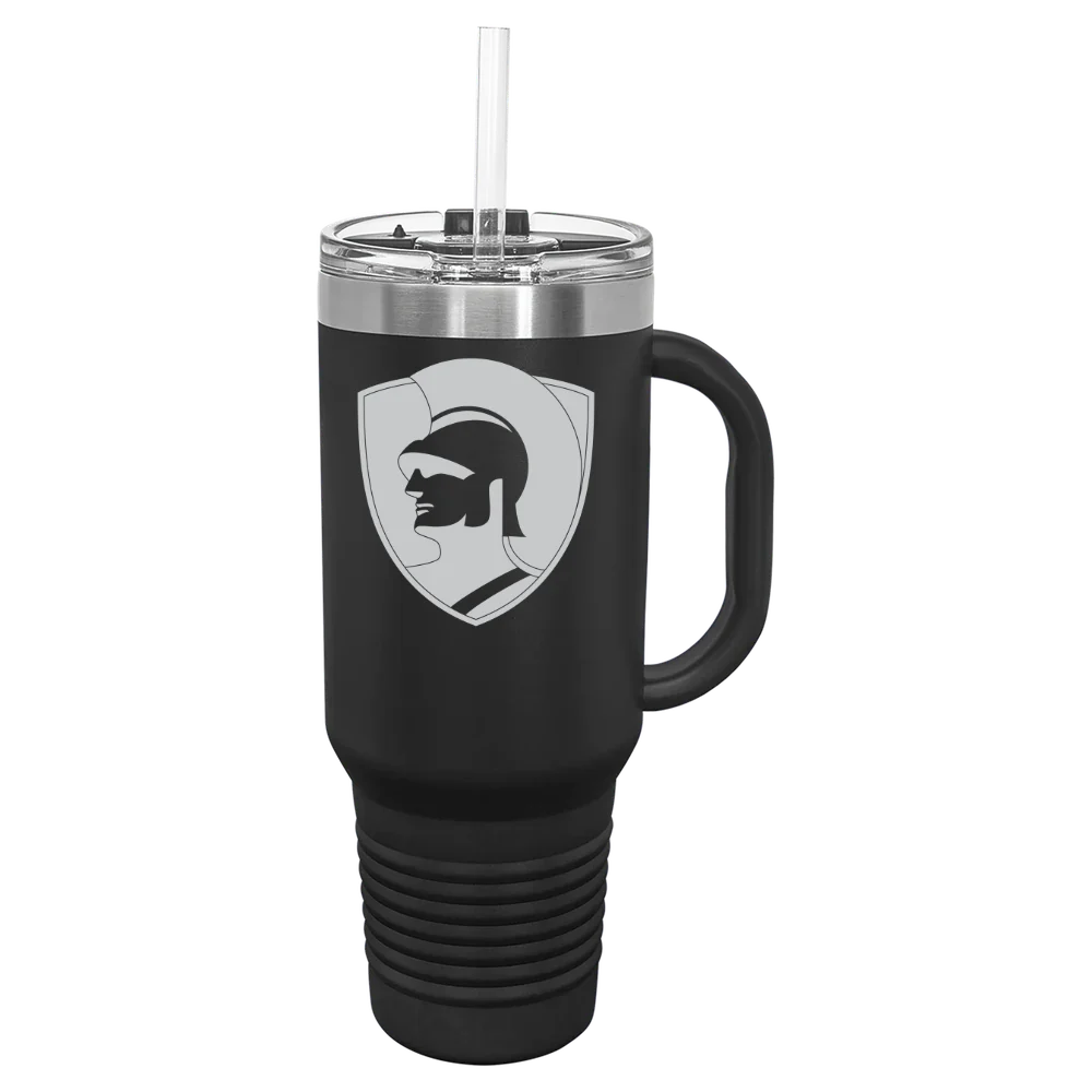 Westmont College Polar Camel 40 oz. Travel Mug with Snap Lid & Straw