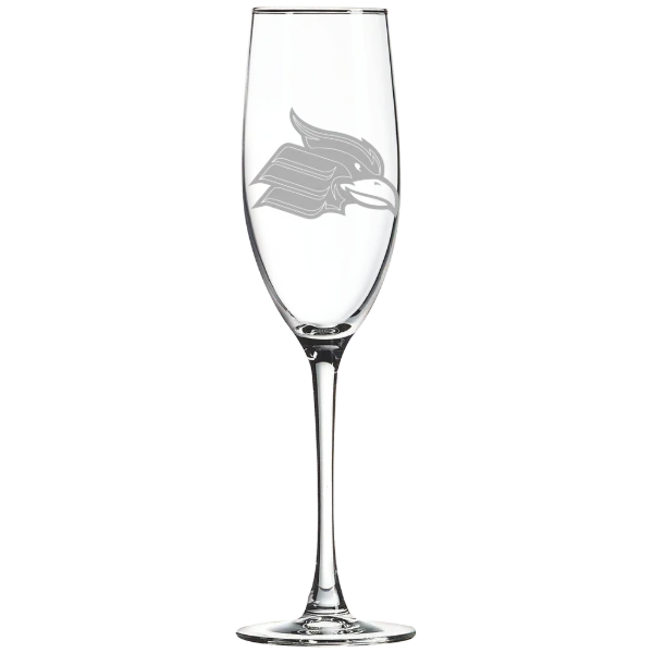 Wheeling University Polar Camel 8 oz. Champagne Flute