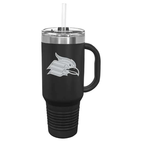 Wheeling University Polar Camel 40 oz. Travel Mug with Snap Lid & Straw