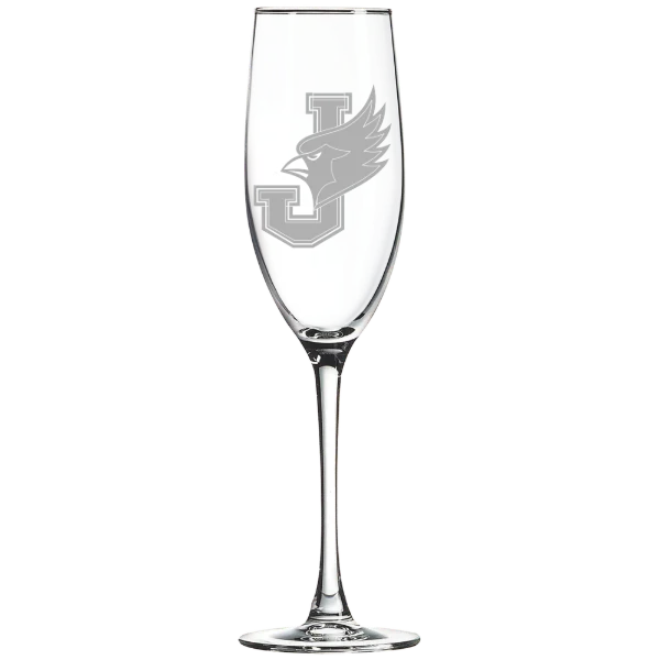 William Jewell College Polar Camel 8 oz. Champagne Flute