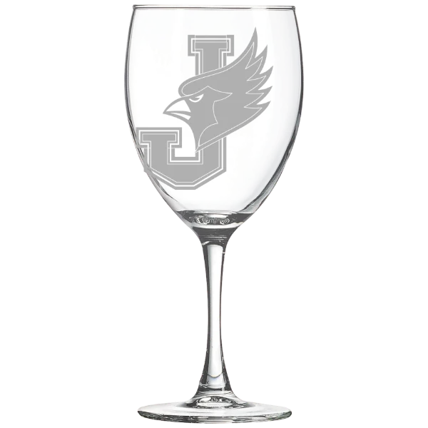 William Jewell College Polar Camel 10 1/2 oz. Wine Glass