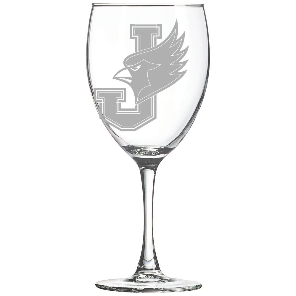 William Jewell College Polar Camel 10 1/2 oz. Wine Glass