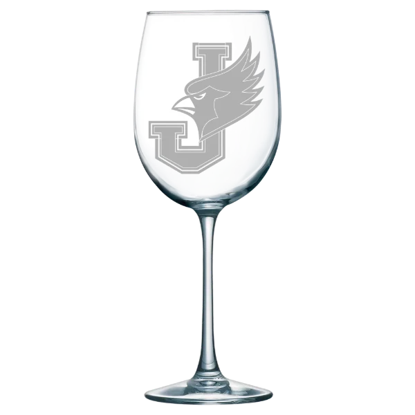 William Jewell College Polar Camel 19 oz. Wine Glass