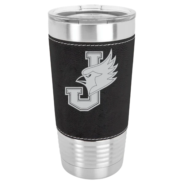 William Jewell College Polar Camel 20 oz. Leatherette Grip Tumbler with Standard Lid
