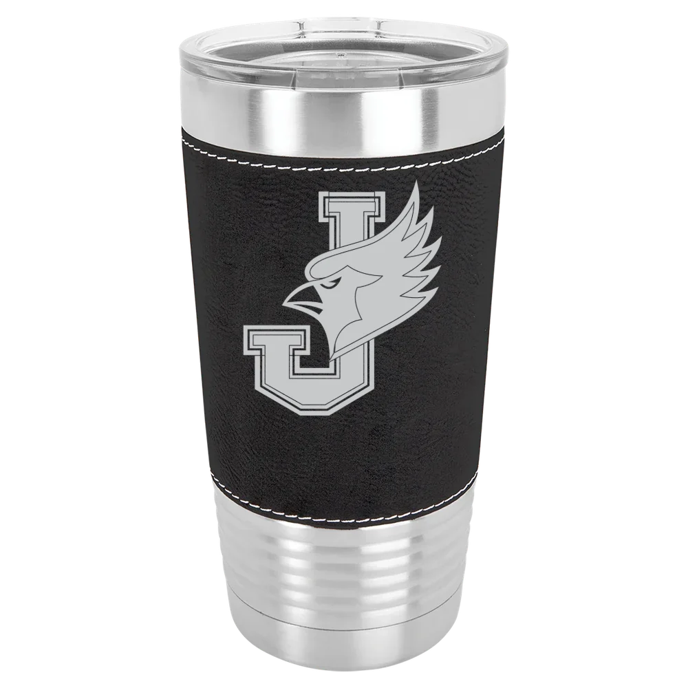 William Jewell College Polar Camel 20 oz. Leatherette Grip Tumbler with Standard Lid