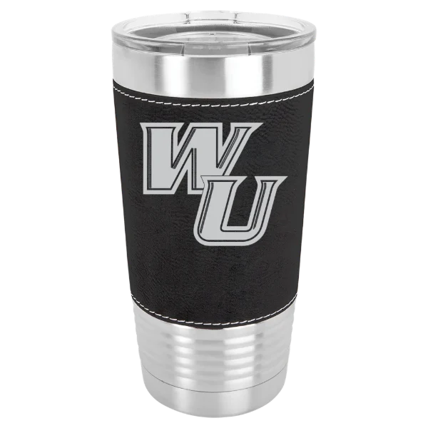 Wilmington University (Delaware) Polar Camel 20 oz. Leatherette Grip Tumbler with Standard Lid