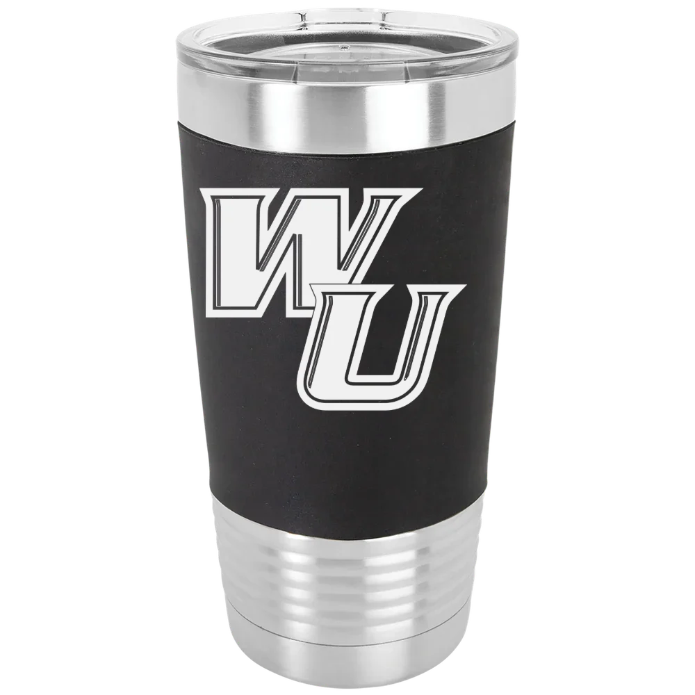 Wilmington University (Delaware) Polar Camel 20 oz. Silicone Grip Tumbler with Standard Lid