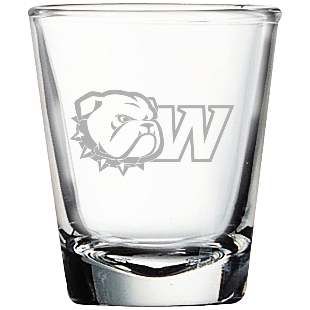 Wingate University Polar Camel 1.7 oz. Shot Glass
