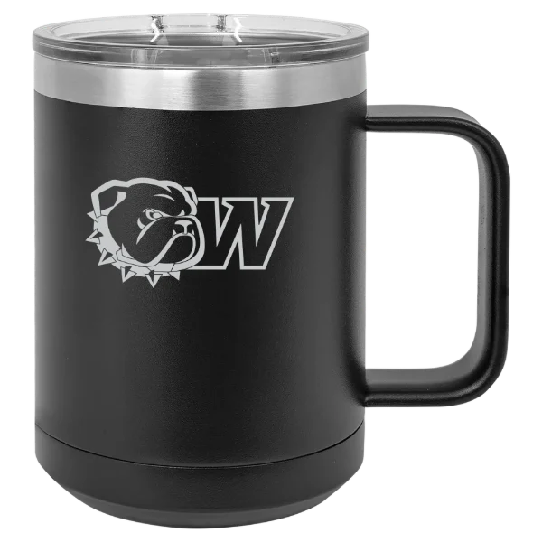 Wingate University Polar Camel 15 oz. Mug with Slider Lid
