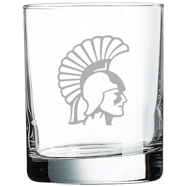Winona State University Polar Camel 10 1/2 oz. On The Rocks Glass