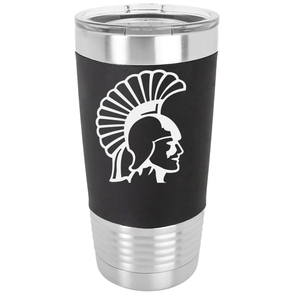 Winona State University Polar Camel 20 oz. Silicone Grip Tumbler with Standard Lid