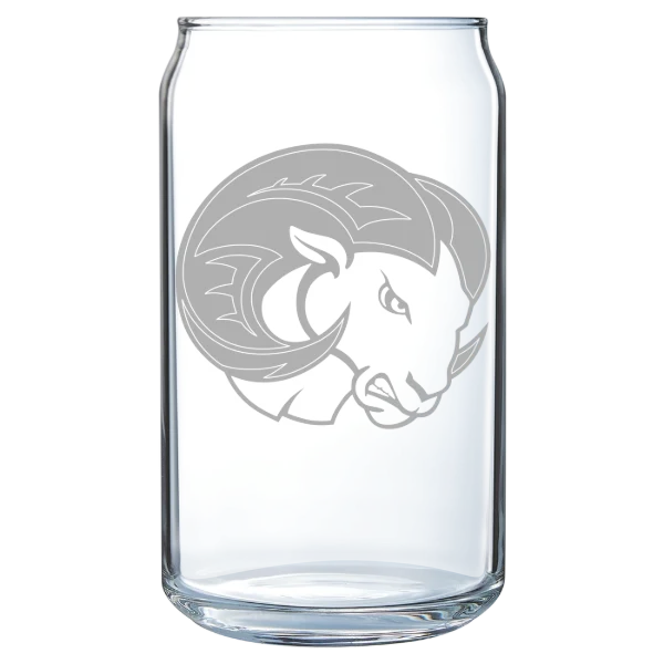 Winston-Salem State University Polar Camel 16 oz. Can Glass