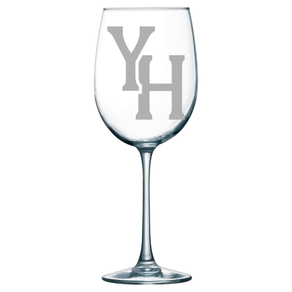 Young Harris College Polar Camel 19 oz. Wine Glass