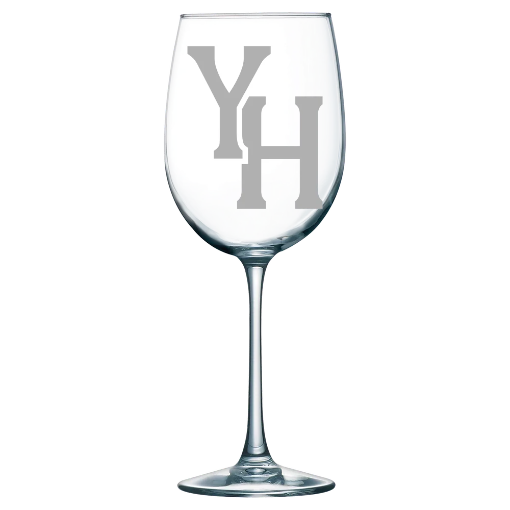 Young Harris College Polar Camel 19 oz. Wine Glass
