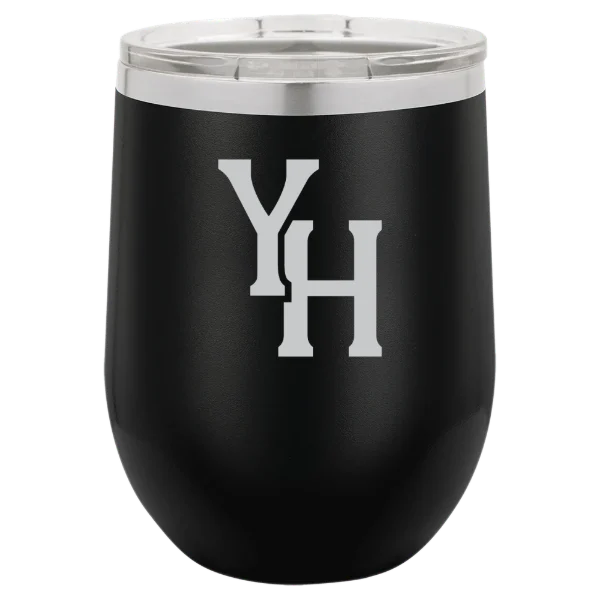 Young Harris College Polar Camel 12 oz. Stemless Wine Tumbler
