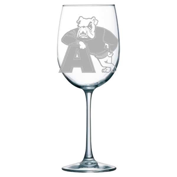 Adrian College Polar Camel 19 oz. Wine Glass