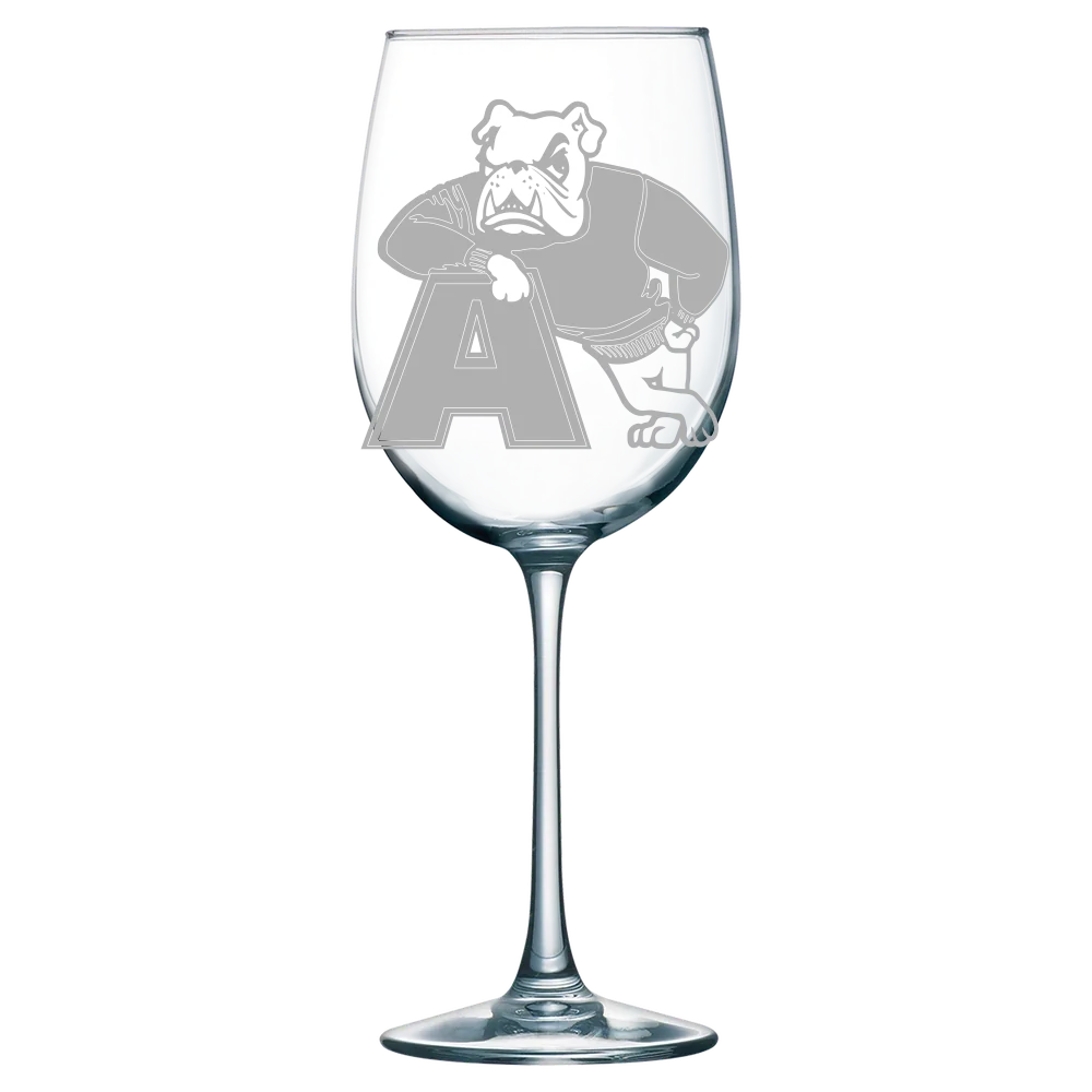 Adrian College Polar Camel 19 oz. Wine Glass