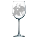Adrian College Polar Camel 19 oz. Wine Glass