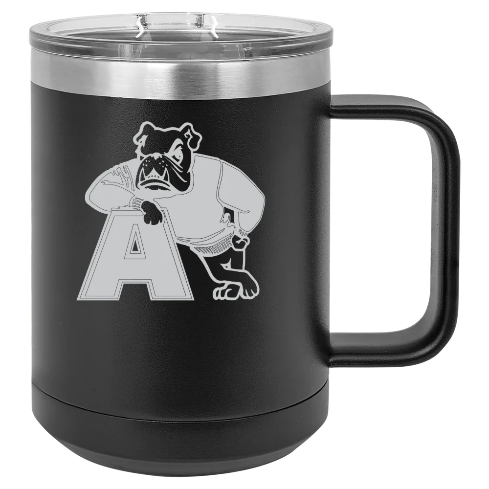 Adrian College Polar Camel 15 oz. Mug with Slider Lid