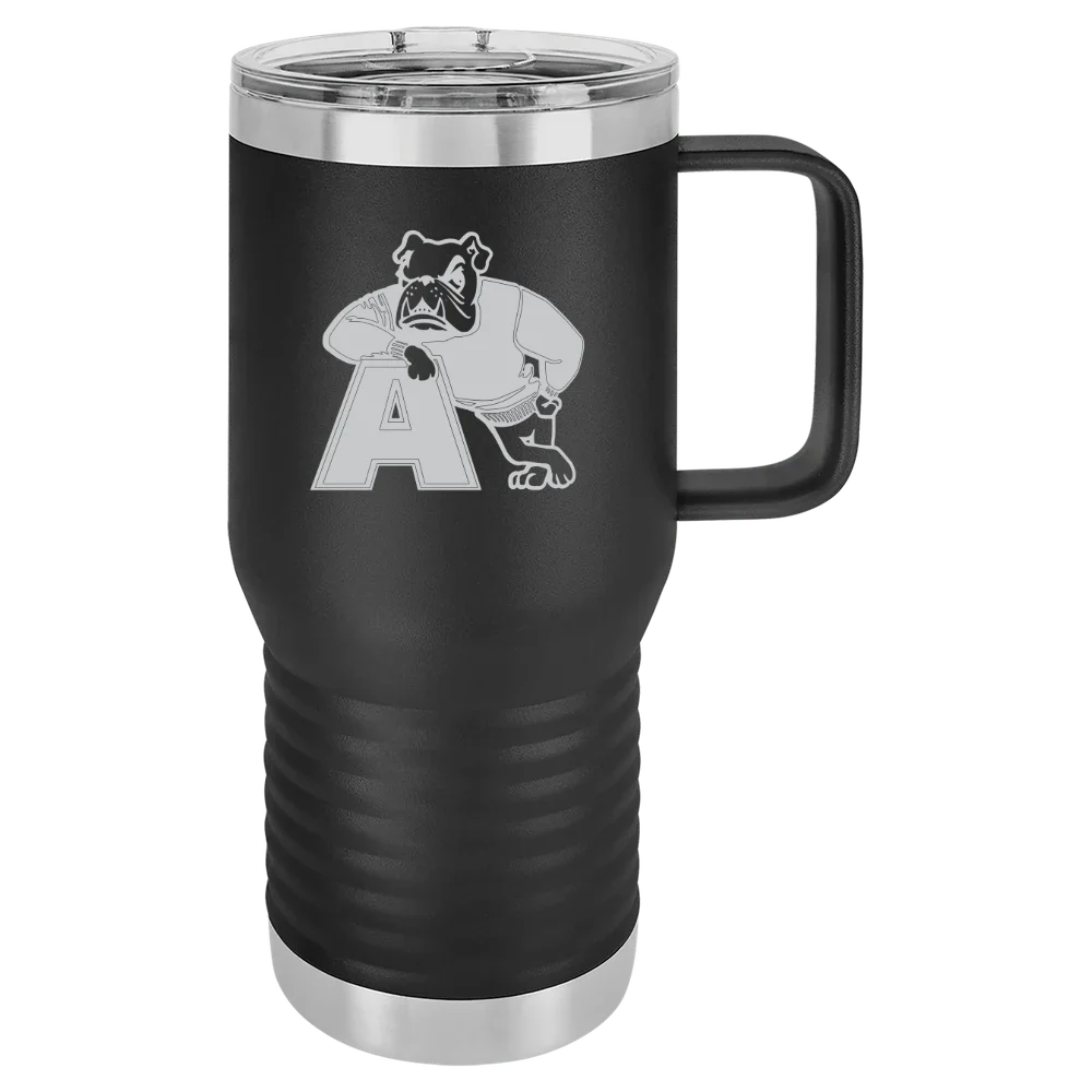 Adrian College Polar Camel 20 oz. Travel Mug with Slider Lid