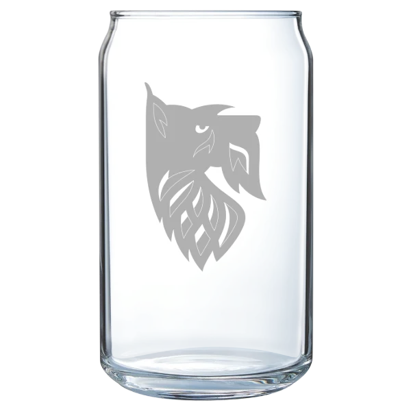 Agnes Scott College Polar Camel 16 oz. Can Glass