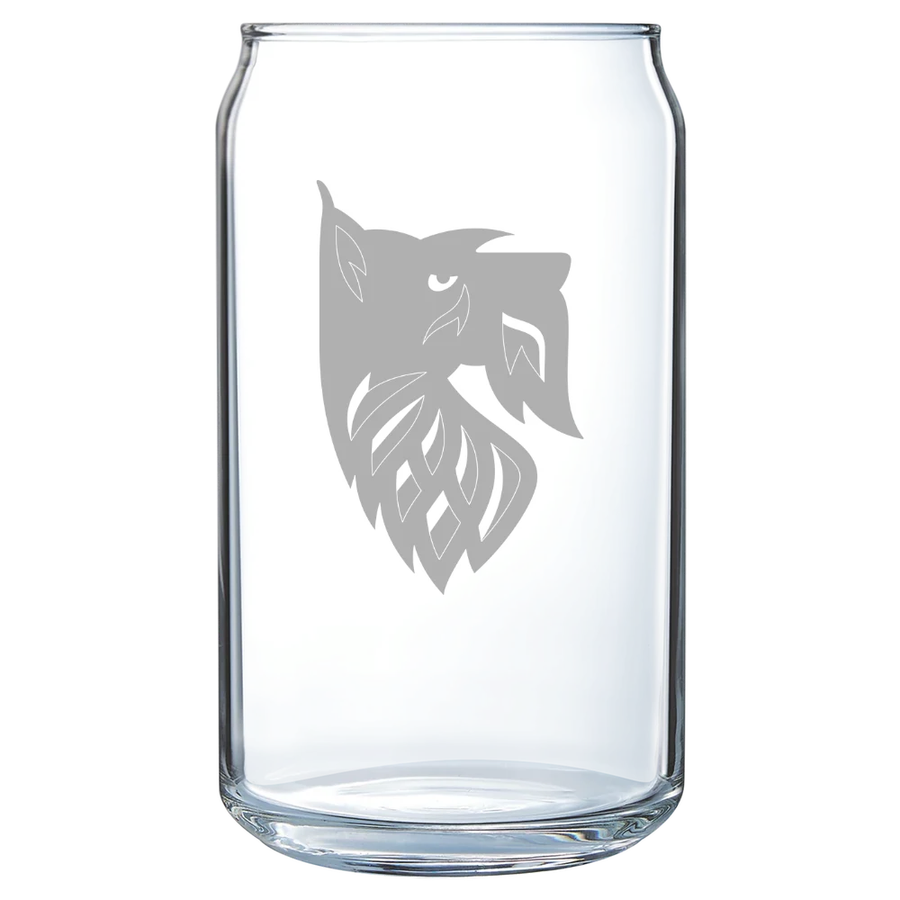 Agnes Scott College Polar Camel 16 oz. Can Glass