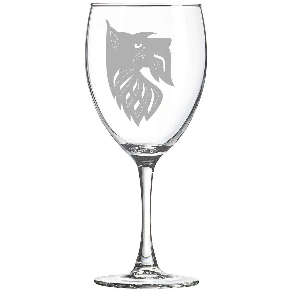 Agnes Scott College Polar Camel 10 1/2 oz. Wine Glass