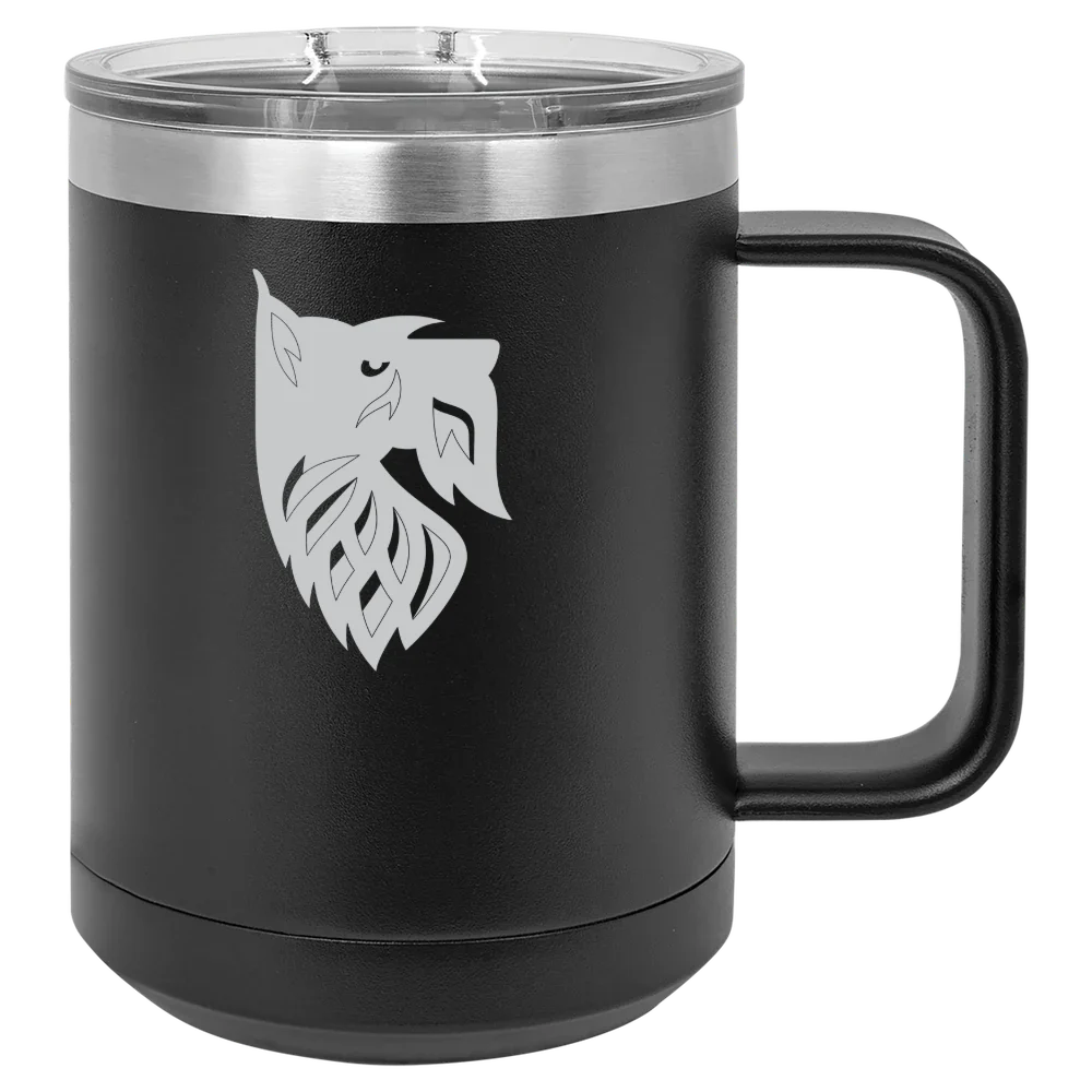 Agnes Scott College Polar Camel 15 oz. Mug with Slider Lid