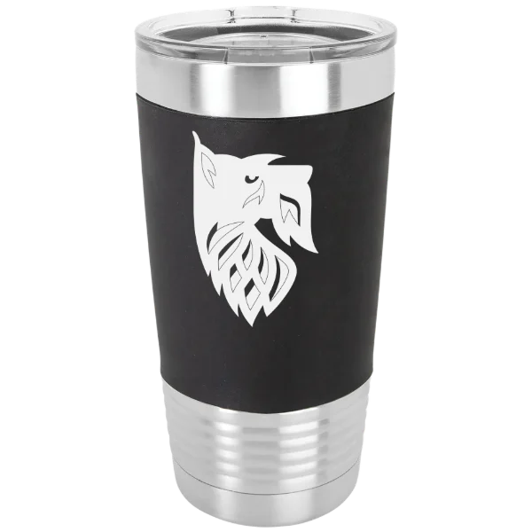 Agnes Scott College Polar Camel 20 oz. Silicone Grip Tumbler with Standard Lid