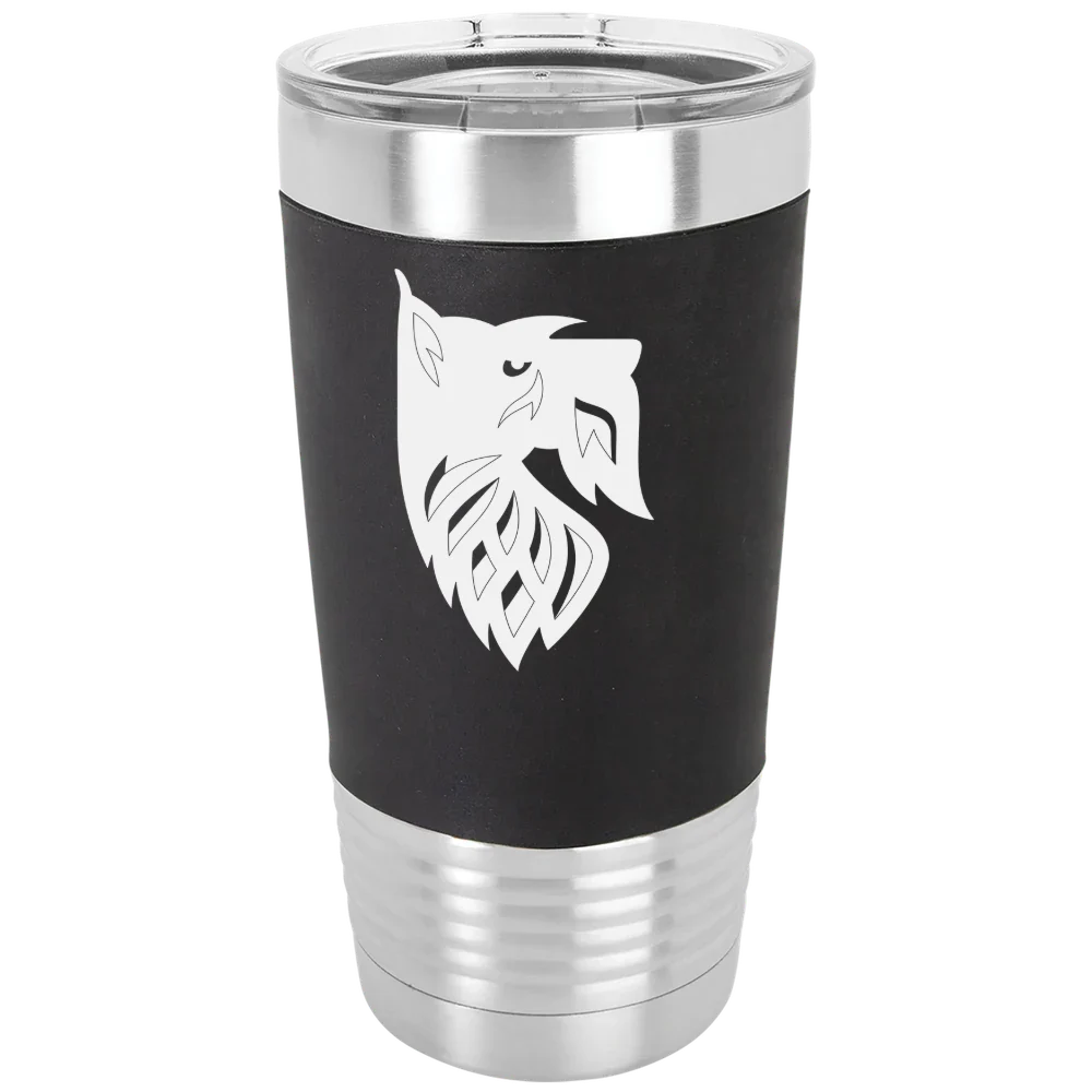 Agnes Scott College Polar Camel 20 oz. Silicone Grip Tumbler with Standard Lid