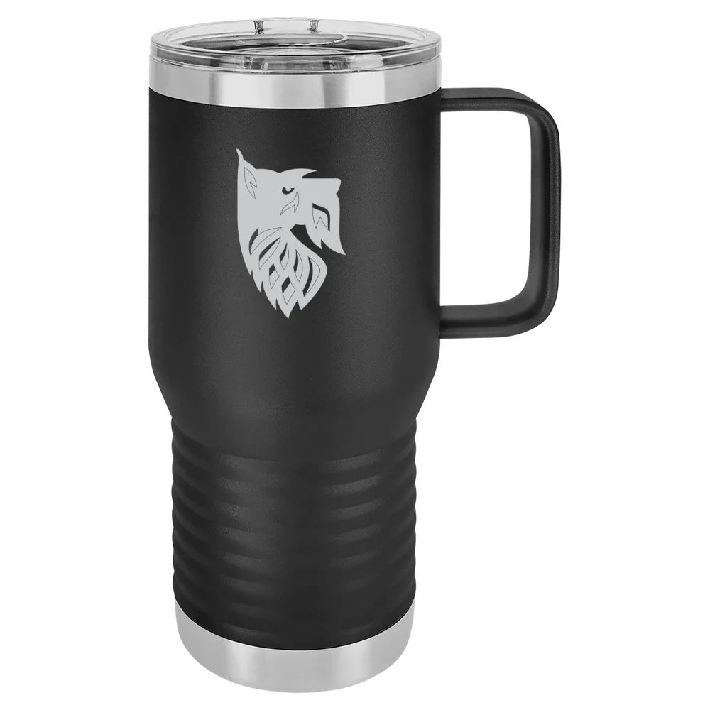 Agnes Scott College Polar Camel 20 oz. Travel Mug with Slider Lid