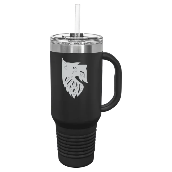 Agnes Scott College Polar Camel 40 oz. Travel Mug with Snap Lid & Straw
