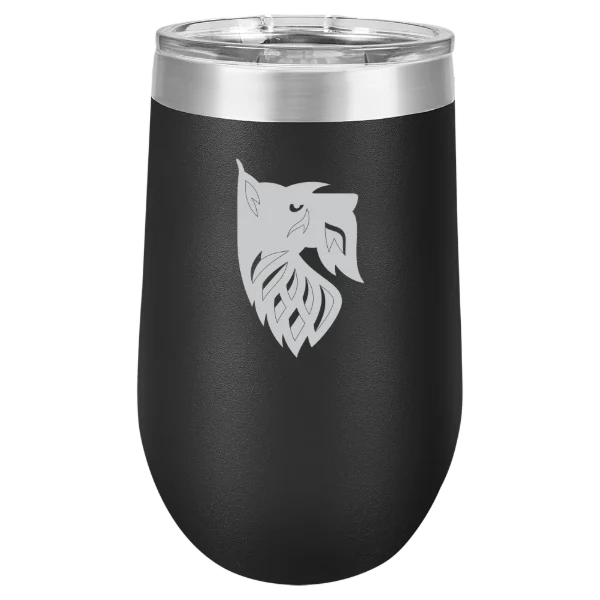 Agnes Scott College Polar Camel 16 oz. Stemless Wine Tumbler