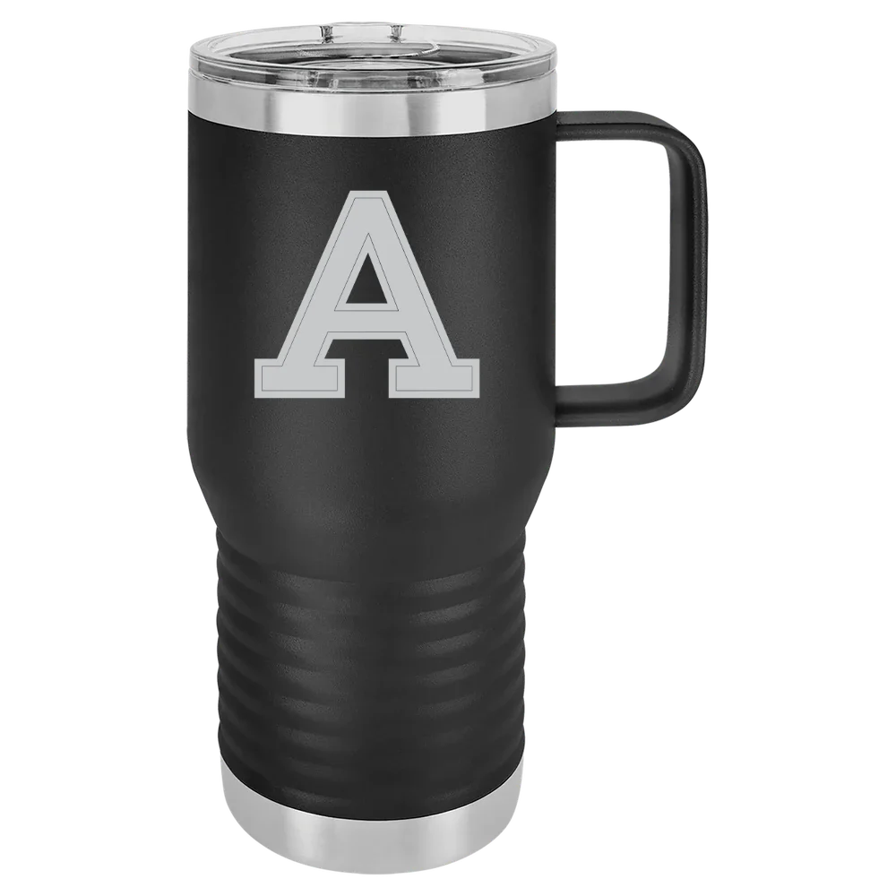 Albion College Polar Camel 20 oz. Travel Mug with Slider Lid