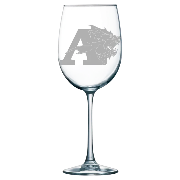 Albright College Polar Camel 19 oz. Wine Glass