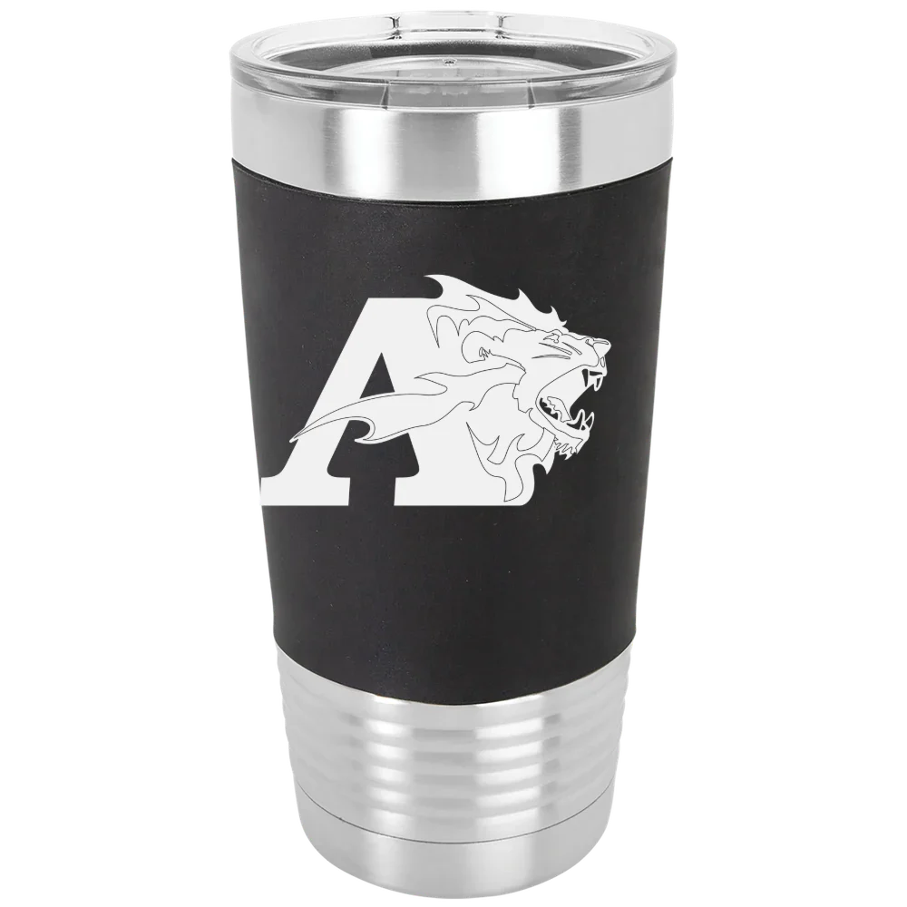 Albright College Polar Camel 20 oz. Silicone Grip Tumbler with Standard Lid