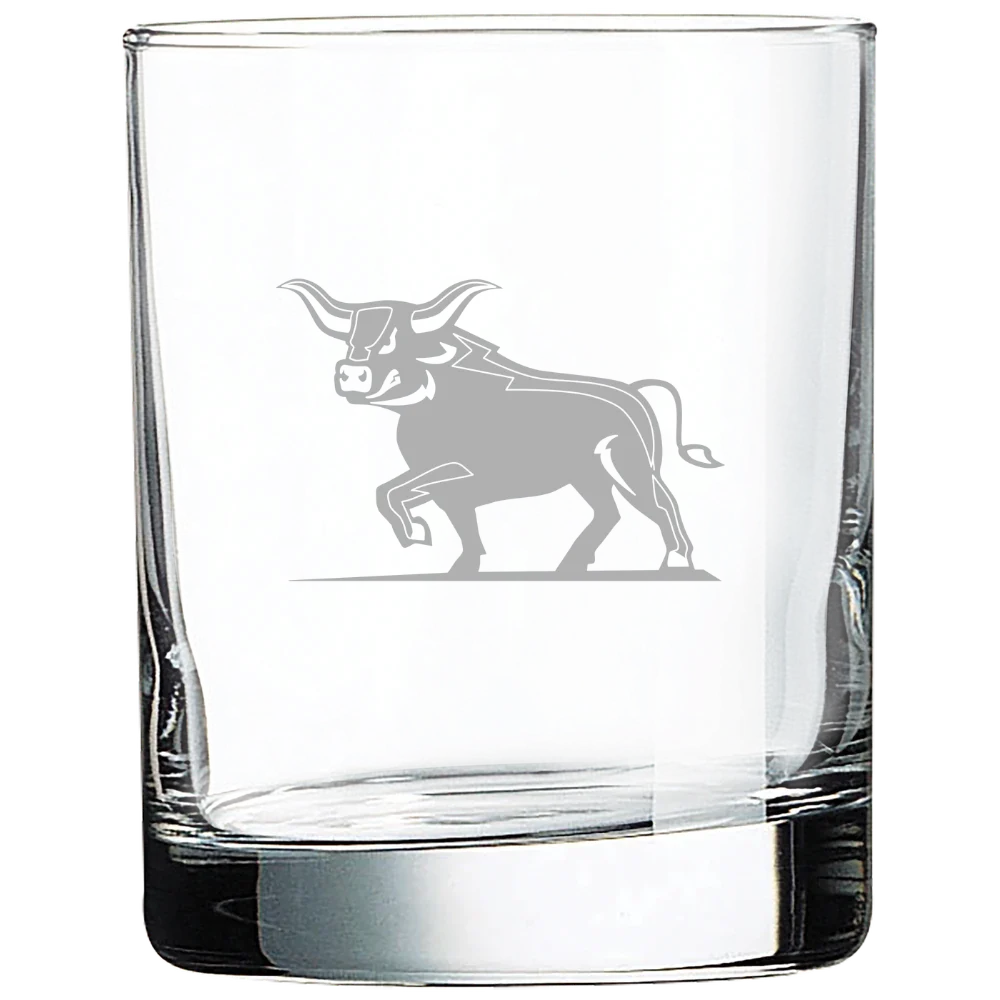 Alfred State College Polar Camel 10 1/2 oz. On The Rocks Glass