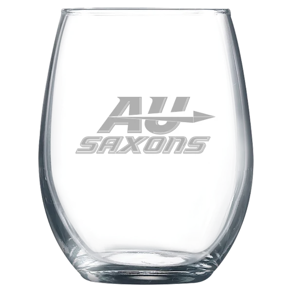Alfred University Polar Camel 9 oz. Stemless Wine Glass