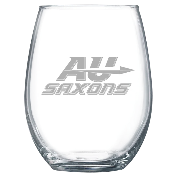Alfred University Polar Camel 15 oz. Stemless Wine Glass