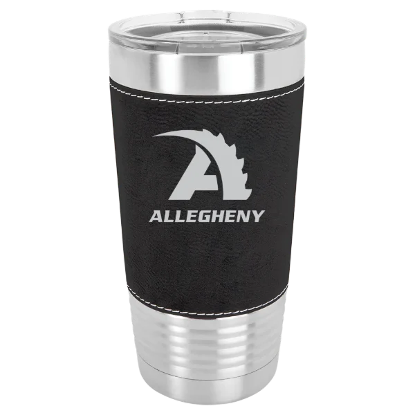 Allegheny College Polar Camel 20 oz. Leatherette Grip Tumbler with Standard Lid