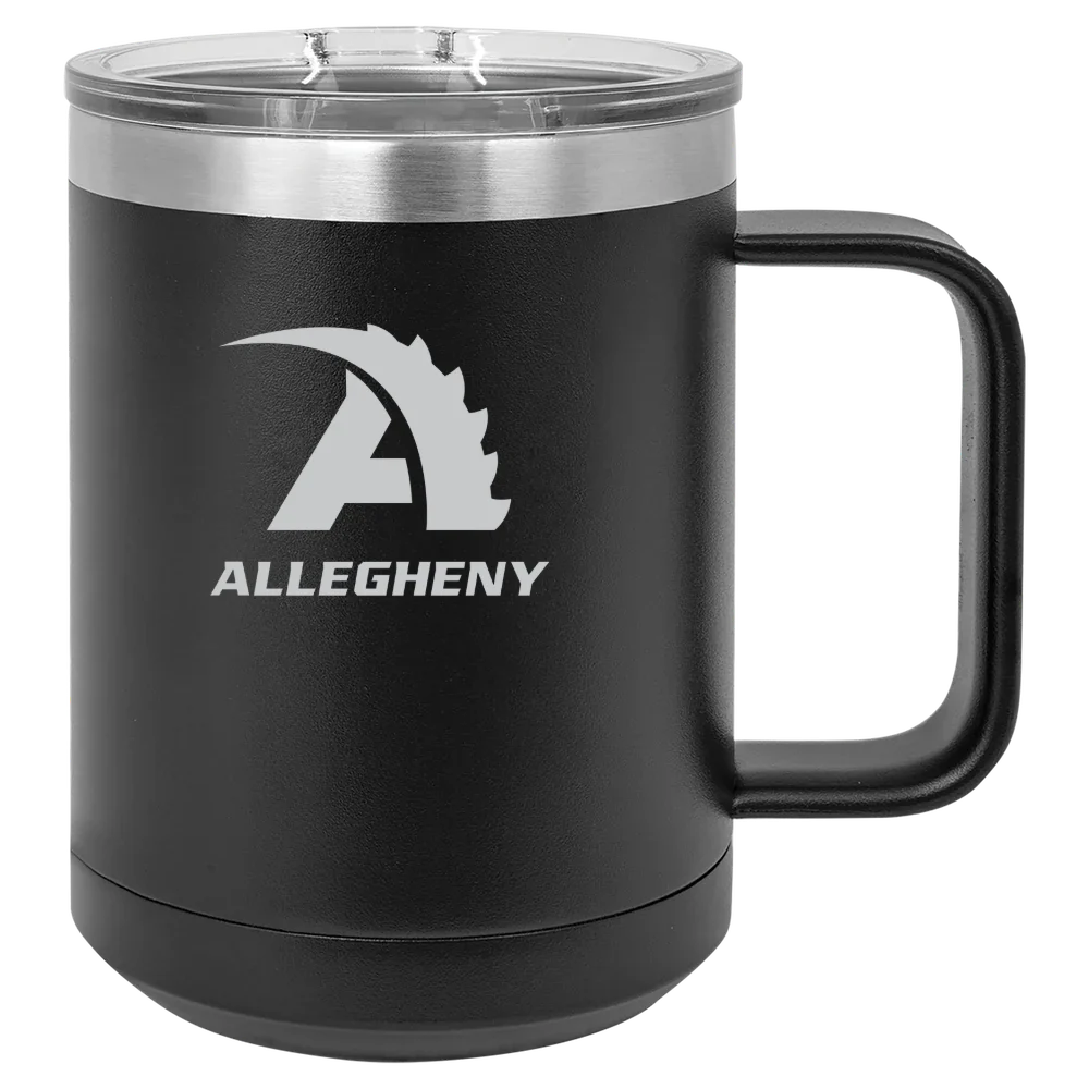 Allegheny College Polar Camel 15 oz. Mug with Slider Lid