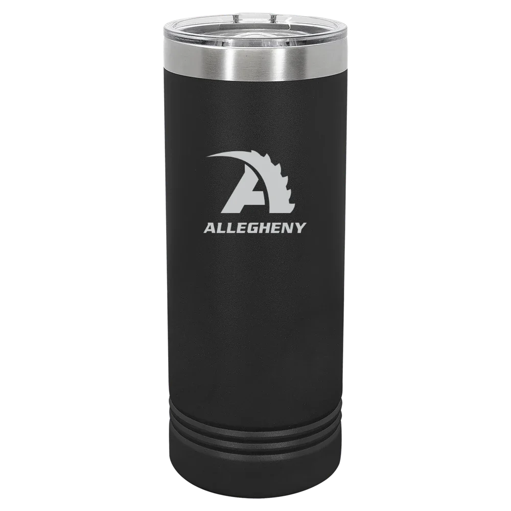 Allegheny College Polar Camel 22 oz. Skinny Tumbler with Slider Lid