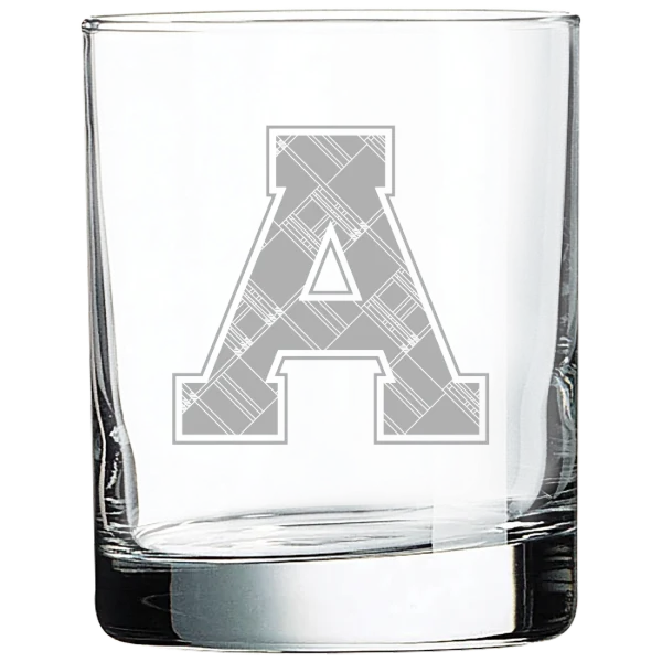Alma College Polar Camel 10 1/2 oz. On The Rocks Glass