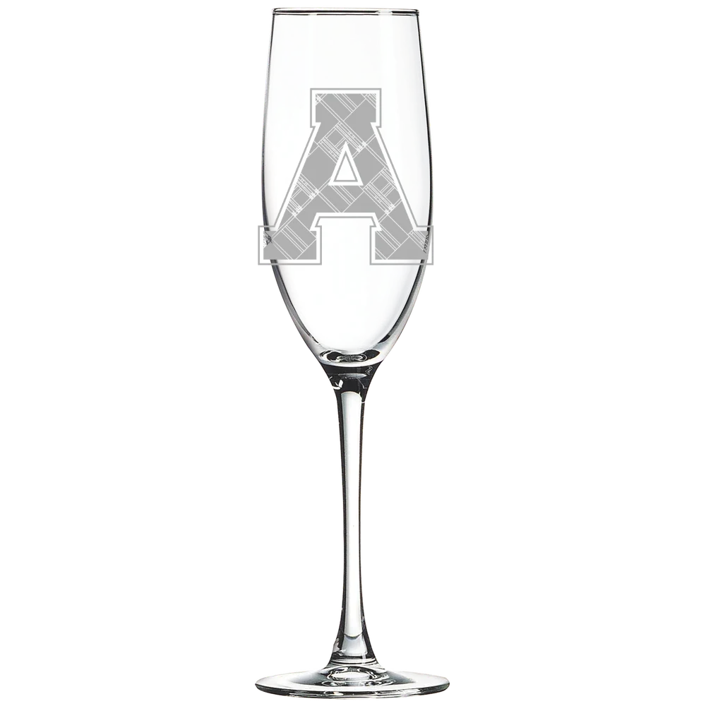 Alma College Polar Camel 8 oz. Champagne Flute