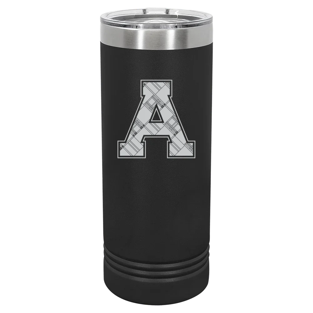 Alma College Polar Camel 22 oz. Skinny Tumbler with Slider Lid