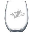 Alvernia University Polar Camel 15 oz. Stemless Wine Glass