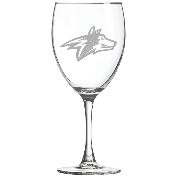 Alvernia University Polar Camel 10 1/2 oz. Wine Glass
