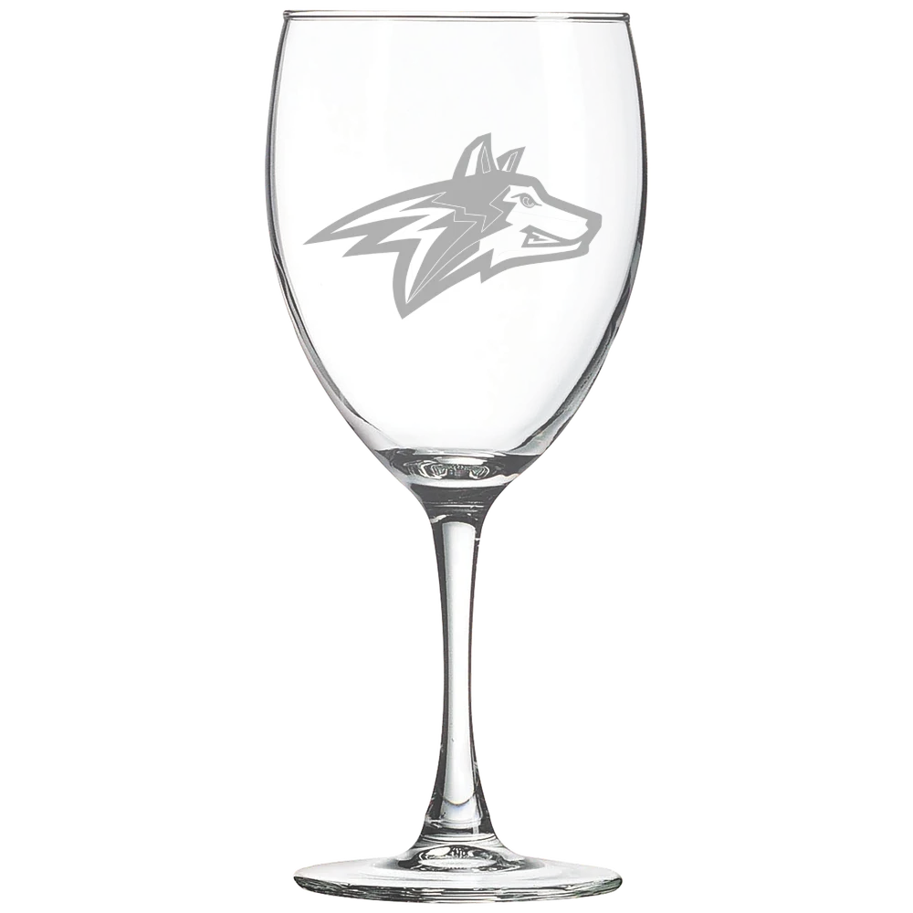 Alvernia University Polar Camel 10 1/2 oz. Wine Glass