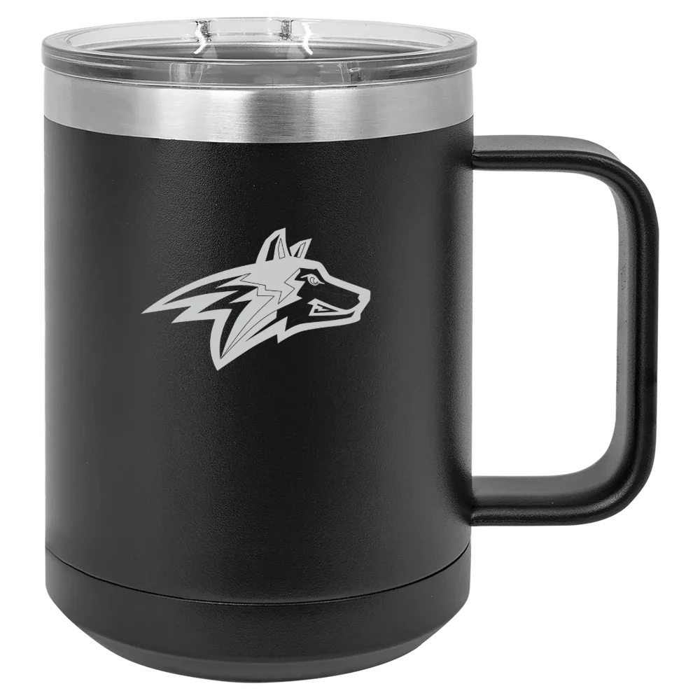Alvernia University Polar Camel 15 oz. Mug with Slider Lid